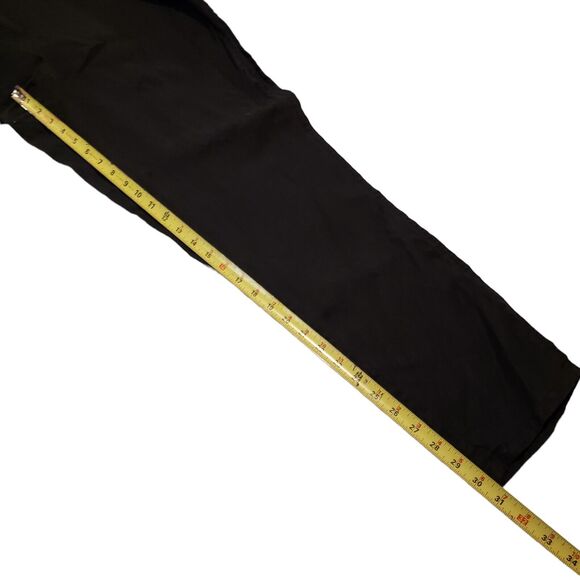 J.Jill Love Linen Black Linen Pants Wide Leg Pull on Elastic Waist Womens XL Tal - Picture 3 of 11